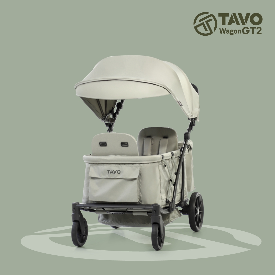 [누비앤타보] 타보 웨건GT2 유모차형 디럭스급 신형 등하원용 유아웨건 GT2 헤이즐그린+사은품세트