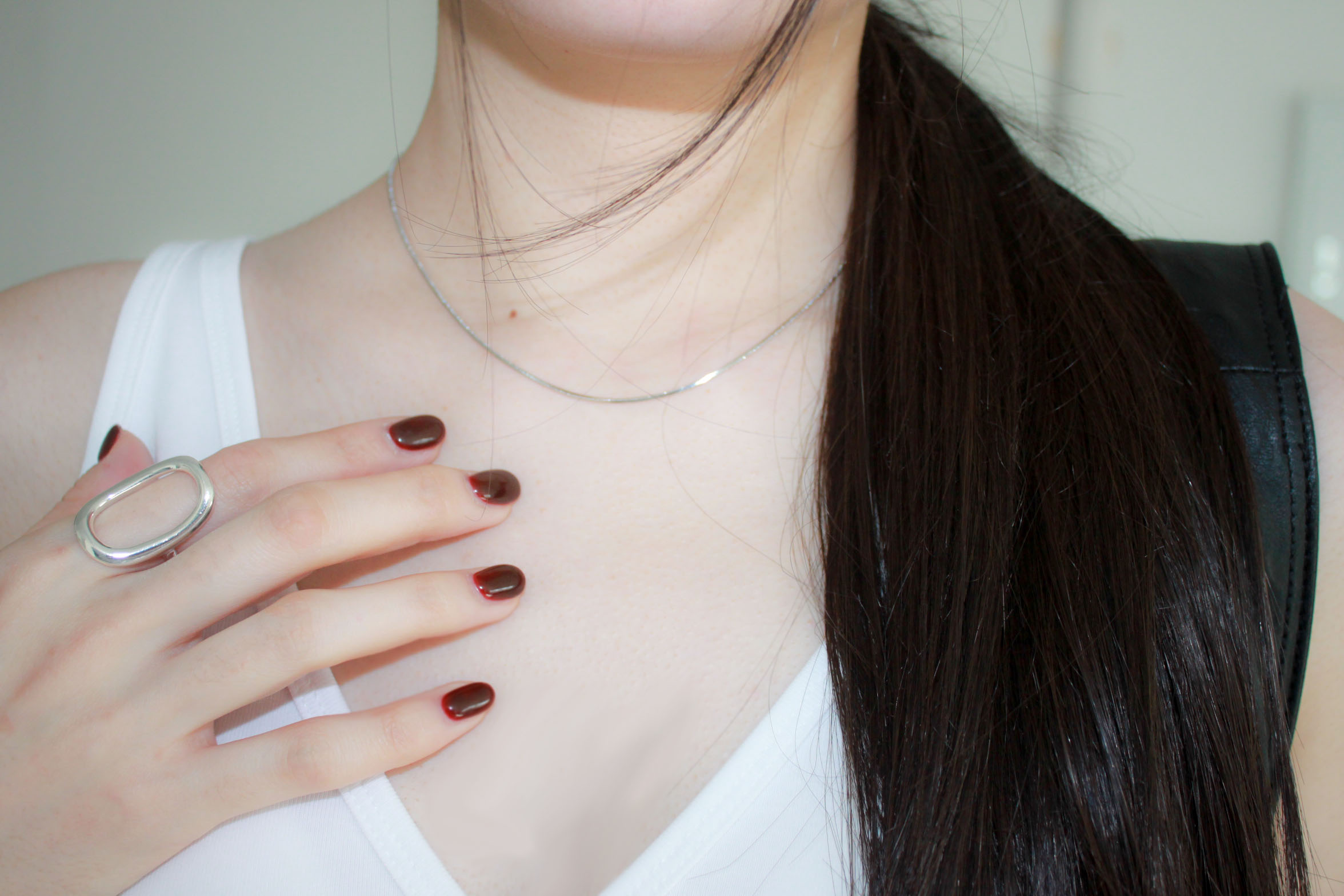 thin snake necklace 심플 스네이크 네크리스 (뱀줄 목걸이) 상세 이미지 5