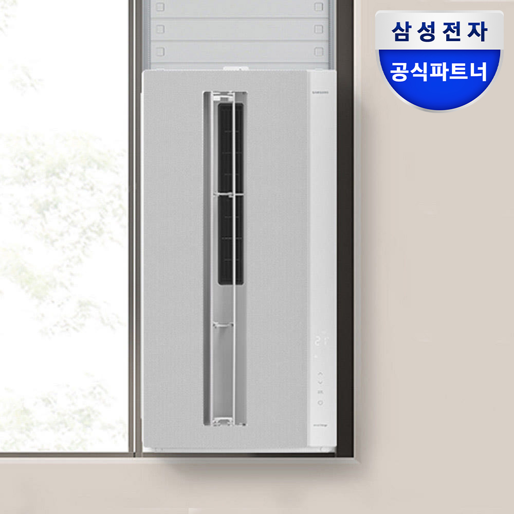 삼성 비스포크윈도우핏 창문형에어컨 AW06C7155GWA 무풍 1등급 19.2㎡ 캔퍼스그레이 제품 이미지