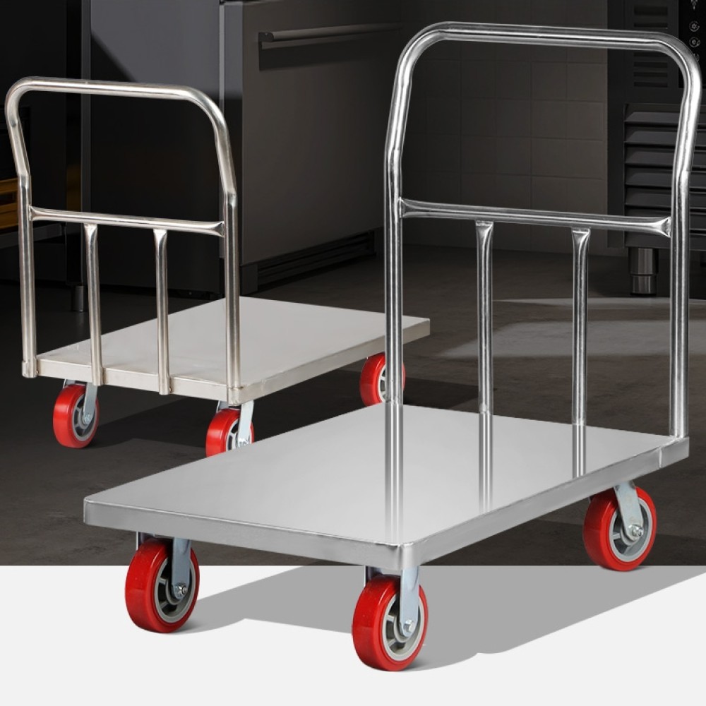 고강도 스텐 대차 소 중 대 특대 짐수레 고하중 적재 카트 구루마 엘카 손수레 핸드카 끌차