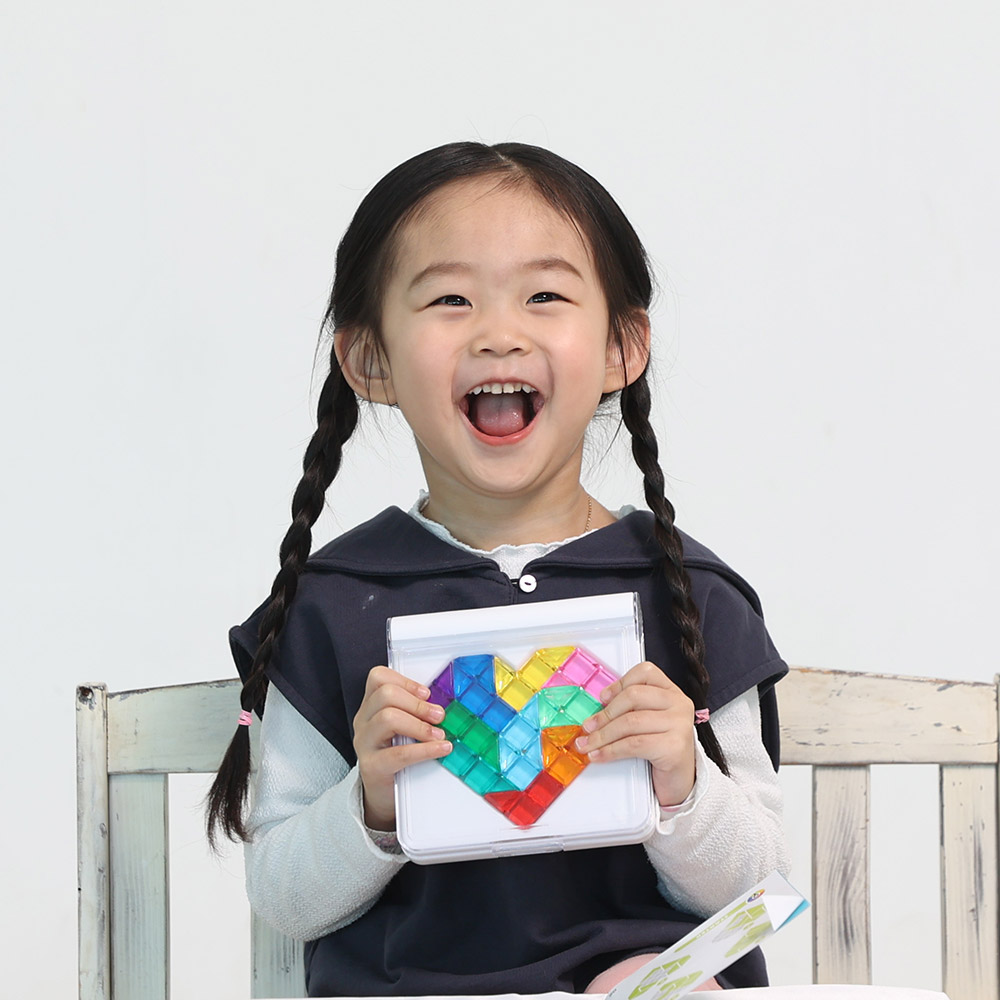캐스비 두뇌개발 하트퍼즐+활동지 사고력 전략게임 창의력퍼즐 어린이 가족보드게임 - 상세 이미지 5