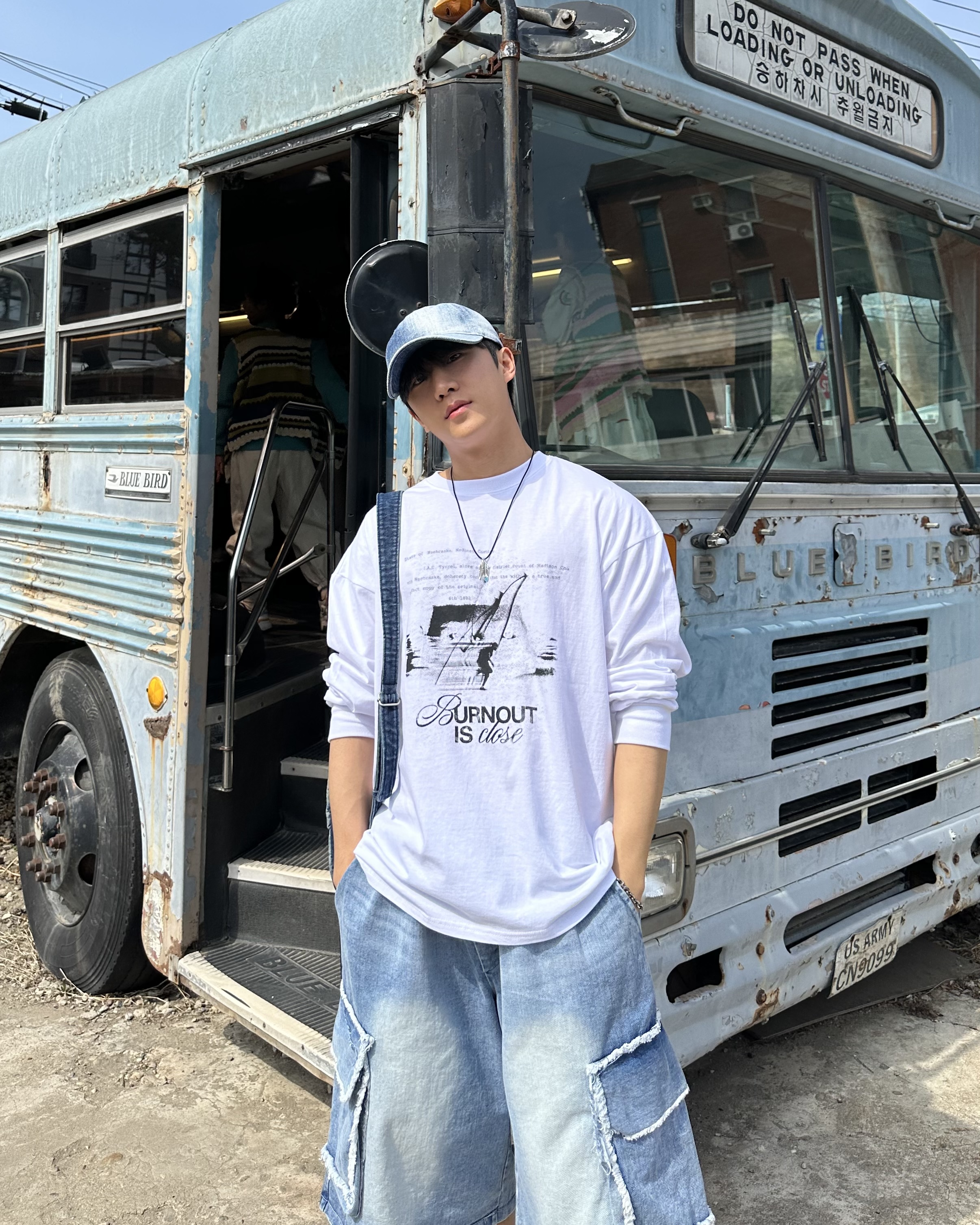 트리플 깃털 윙 크로스 써지컬 스틸 실버 목걸이 2108 상세 이미지 6