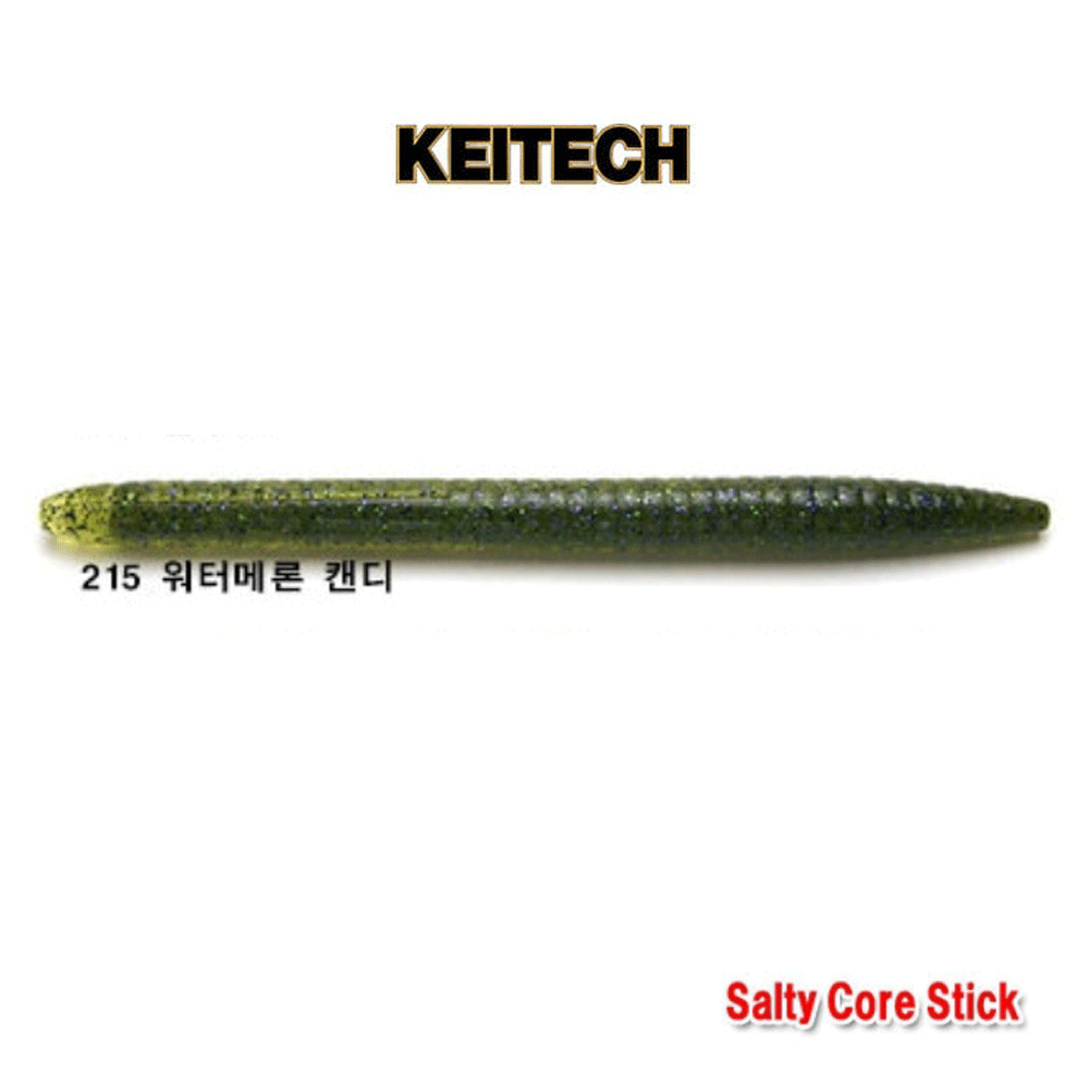 배스루어 케이텍 솔티코어 스틱 배스 루어 쉐드 소프트베이트 웜 214, 13.9cm - 상품 이미지
