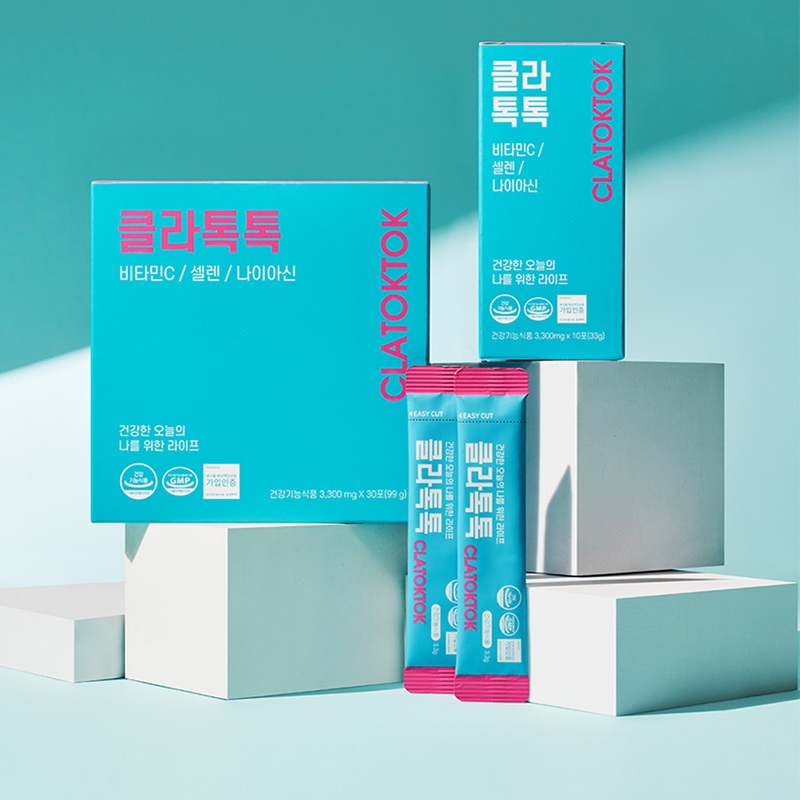 [바이오비스] 클라톡톡 3300mgx10포x3개입(99g)/햄프(다이어트,염증제거,뇌건강),글루타치온(미백,간기능개선),산화질소(심혈관개선),비타민C(면역) - 상세 이미지 2