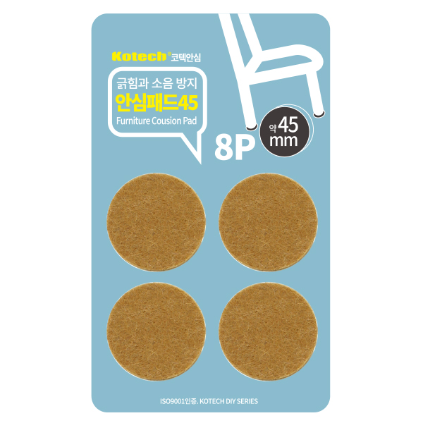 긁힘방지 패드 원형 30mm 코텍 - 상세 이미지 3