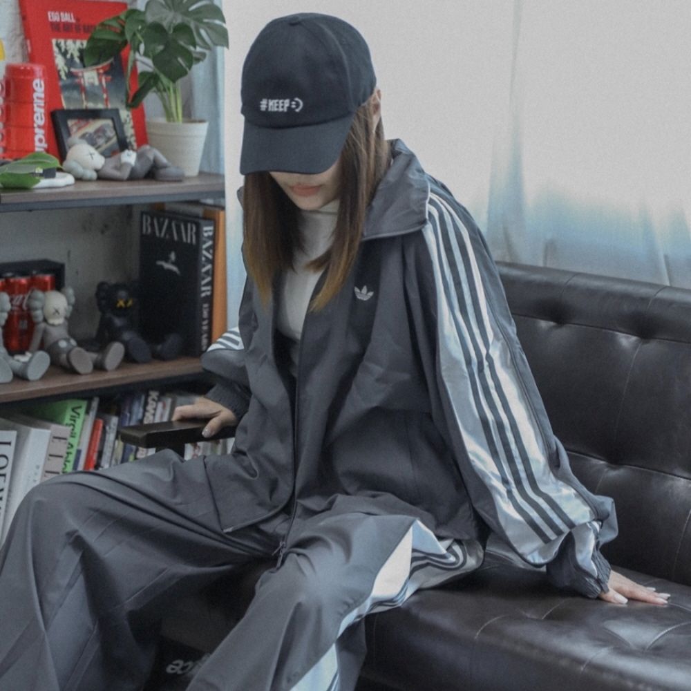 아디다스 오리지널 아딜레움 시즌3 집업 트랙탑 자켓 그레이 JY8879 이미지 8