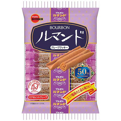 부르봉 루만도 12개입 / 일본 쿠키 과자 - 메인 이미지