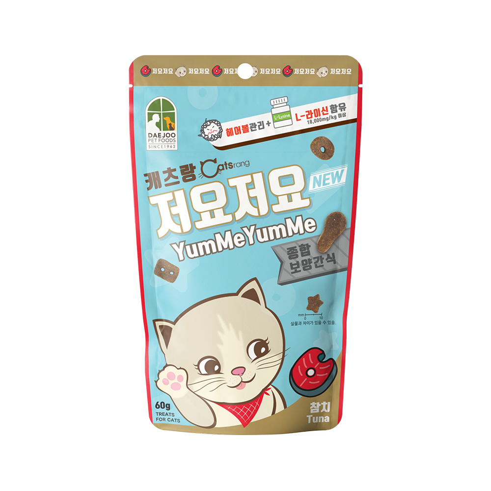 캐츠랑 저요저요 고양이간식 참치, 150g, 5개 이미지 3