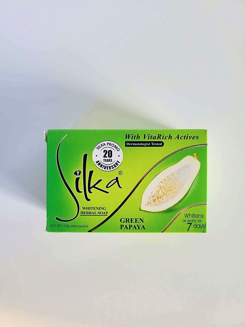 필리핀 실카 그린 파파야 비누, 135g, 10개 - 상품 이미지