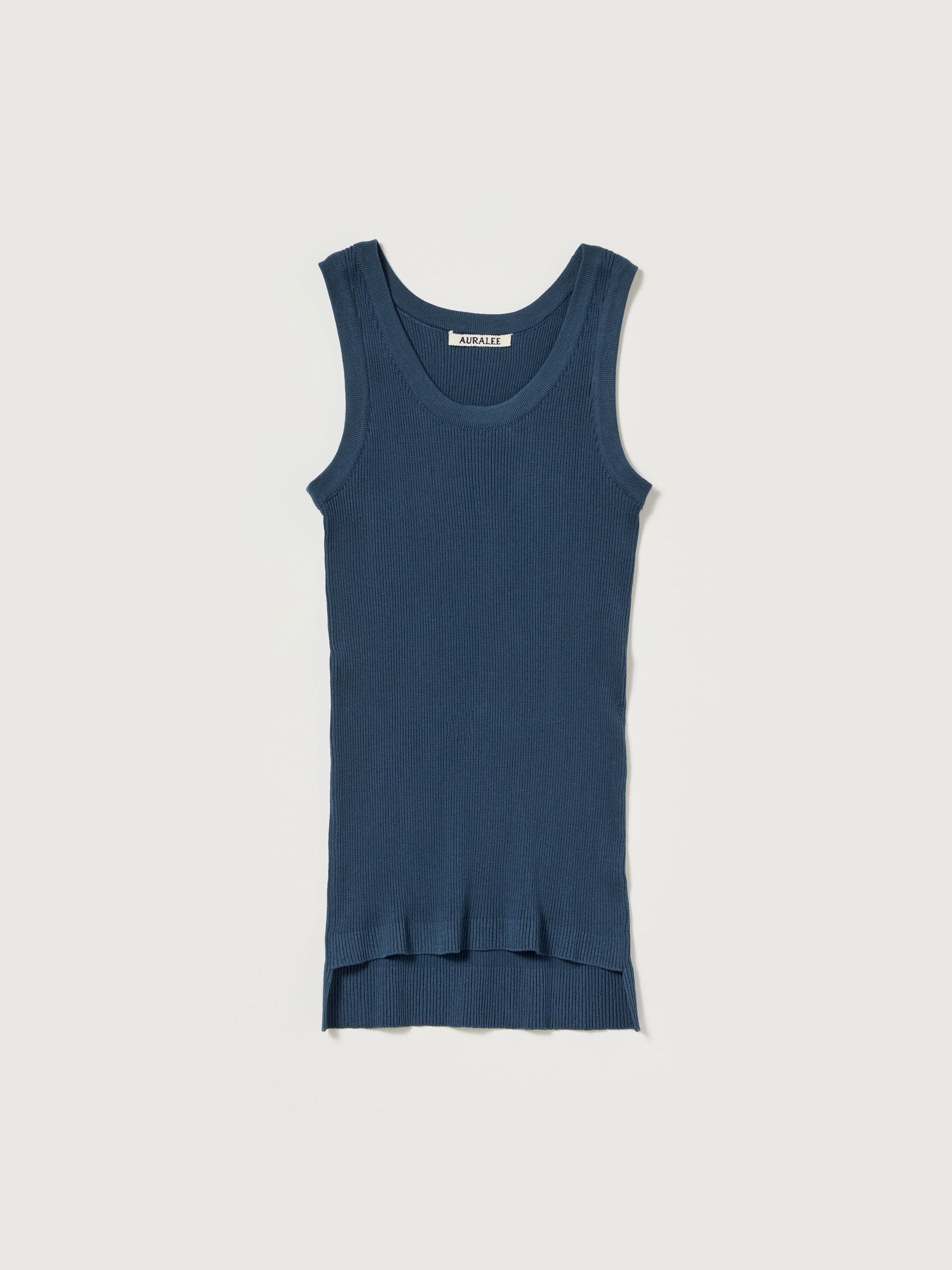 오라리 우먼즈 니트 GIZA HIGH GAUGE RIB KNIT TANK 25SS - 상세 이미지 4