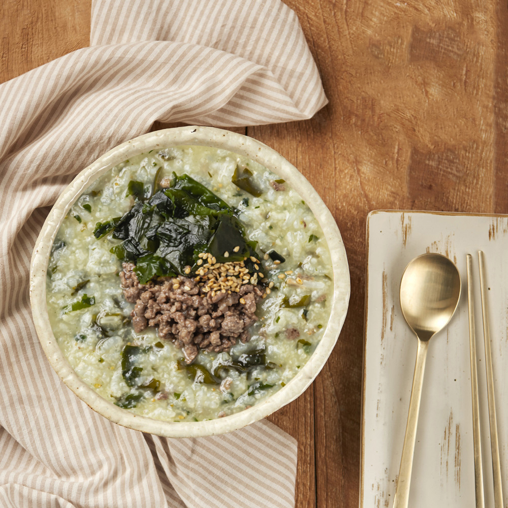그곳에가면 HACCP 미다몰 쇠고기 미역죽 1kg(500g+500g) - 상세 이미지 2