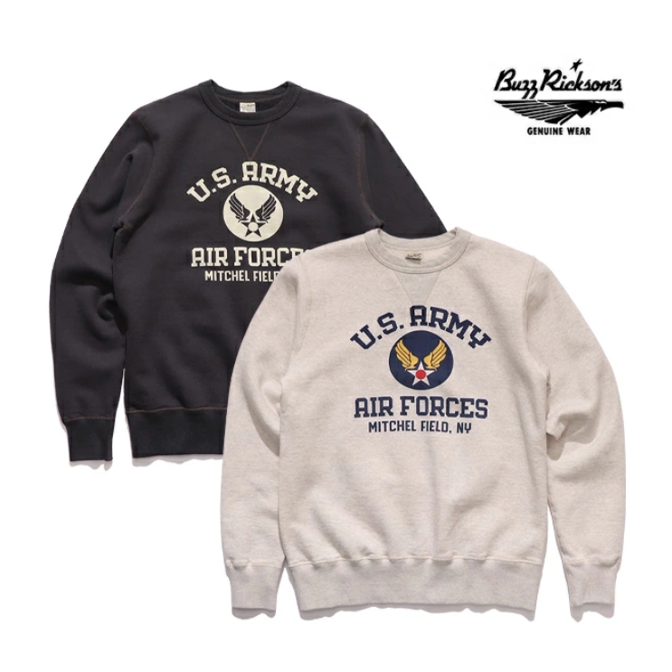 버즈릭슨 BUZZ RICKSON 스웨트 티셔츠 맨투맨 BR69499 24AW - 상품 이미지