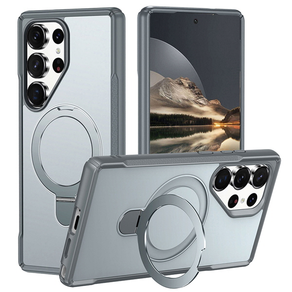 갤럭시S25 울트라 맥세이프 링 브래킷 범퍼 하드 핸드폰 케이스
