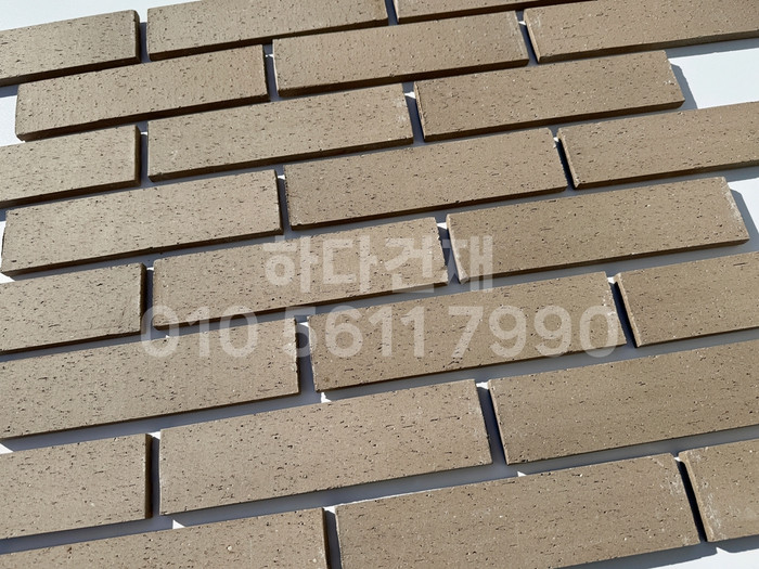 점토타일 전돌 SG베이지그레이 240x60x12T│파벽돌│하다건재