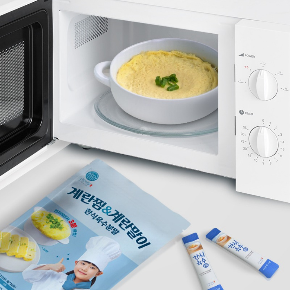 계란찜 & 계란말이 육수분말 3.3g X 30포 - 상품 이미지