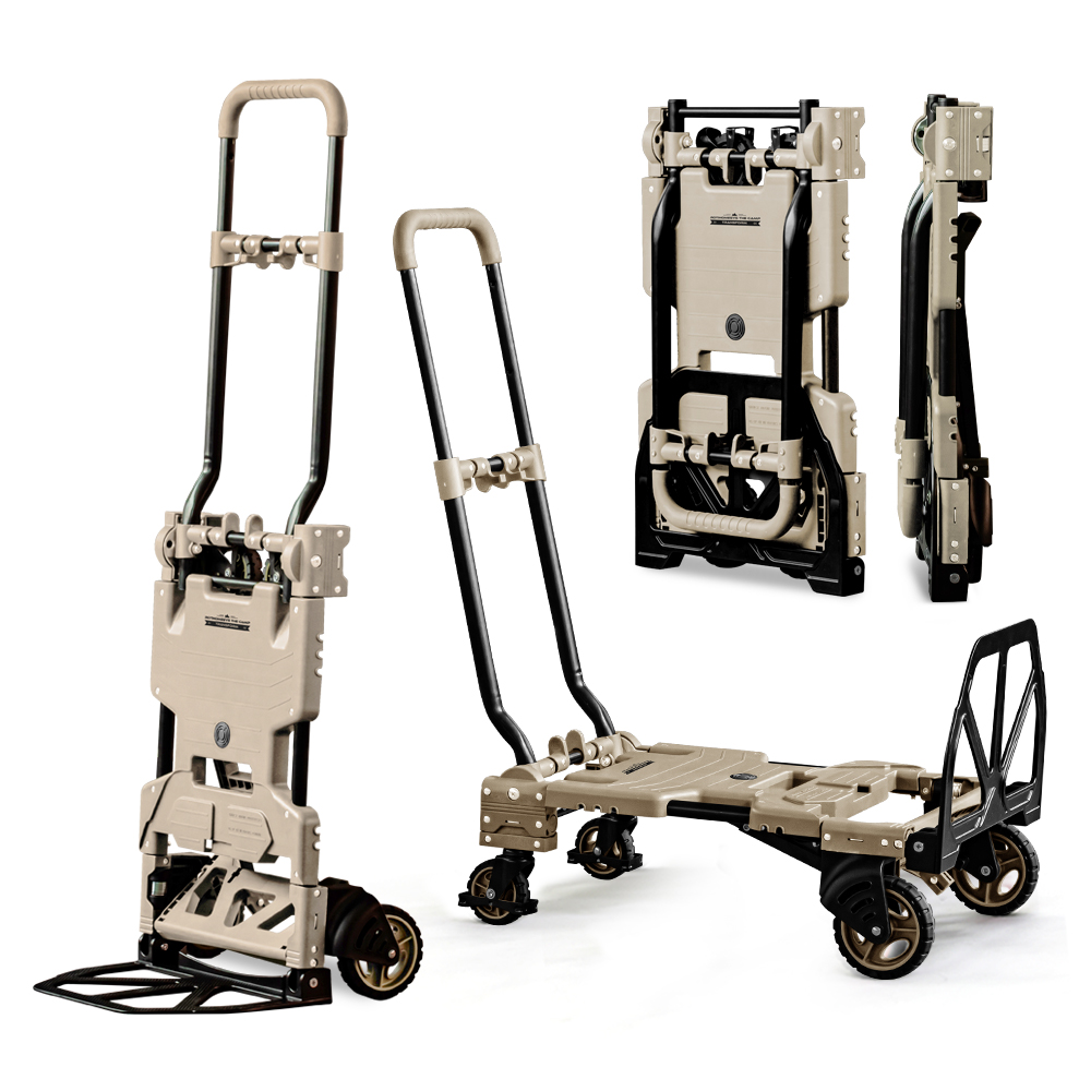 로티홈시스 접이식 카트 쇼핑 마트 손수레 시장 FW-90TPC L(대형), 탄