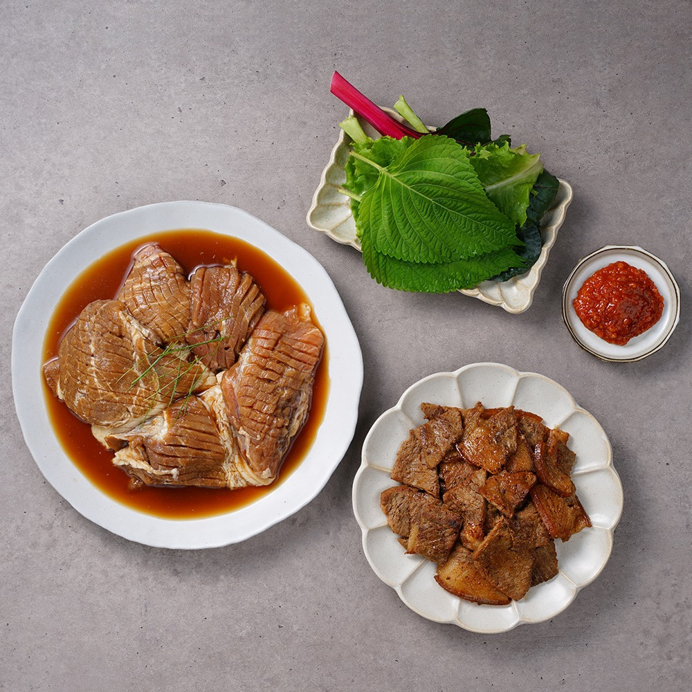 제주 흑돼지 칼집 양념구이 1kg+1kg - 상세 이미지 4