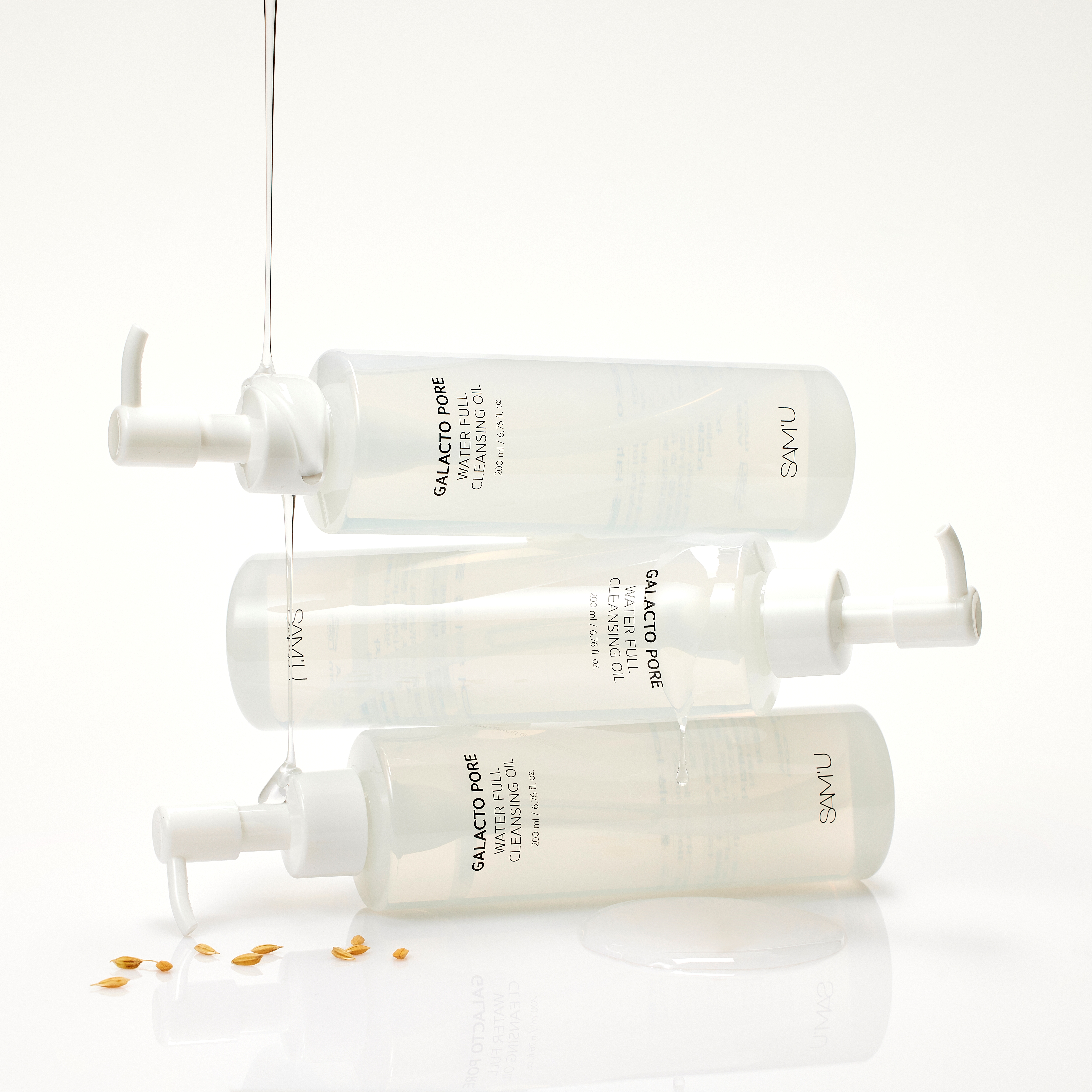 쌔뮤 갈락토 포어 워터 풀 클렌징 오일 200ml - 상세 이미지 3