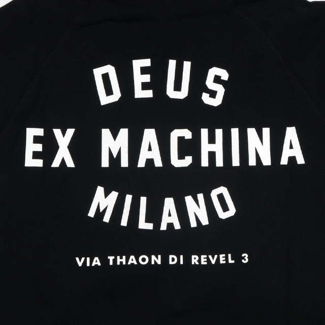 데우스 MILANO ADDRESS HOODIE 후드티 T_DMW48675D-BLK - 상세 이미지 4
