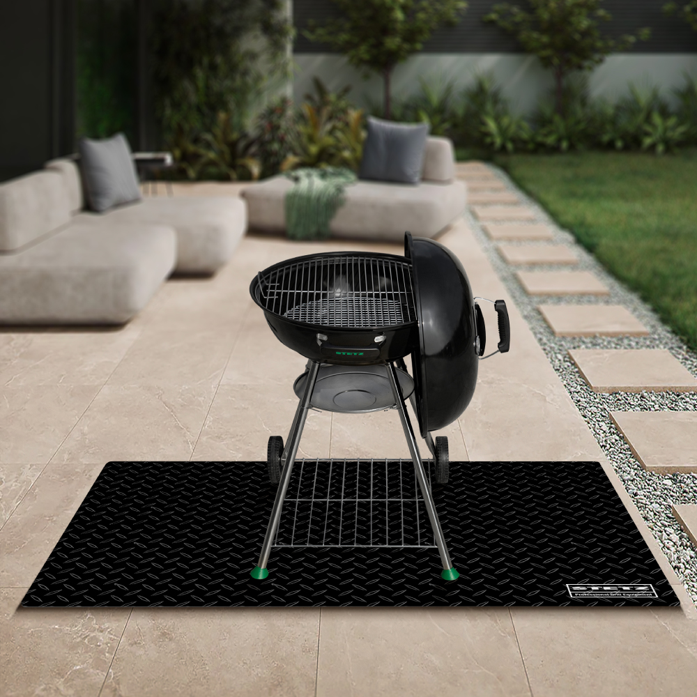 스테츠 BBQ 내열 매트 바베큐 그릴 화로대 캠핑 방염포