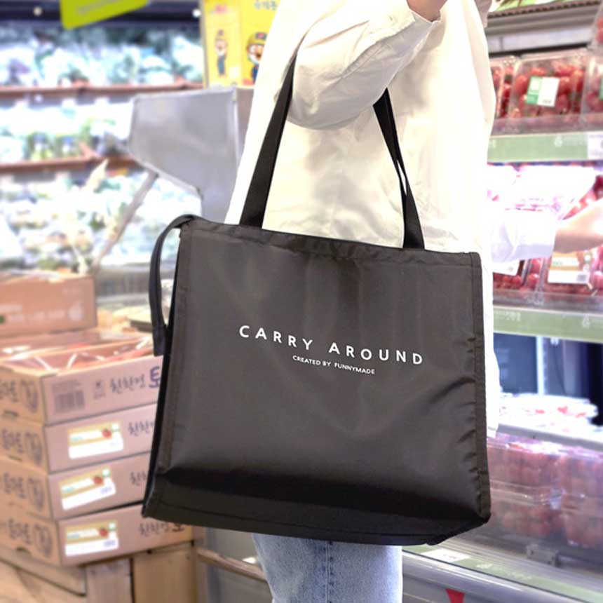 대형 보냉가방 마켓 휴대용 캠핑 아이스박스