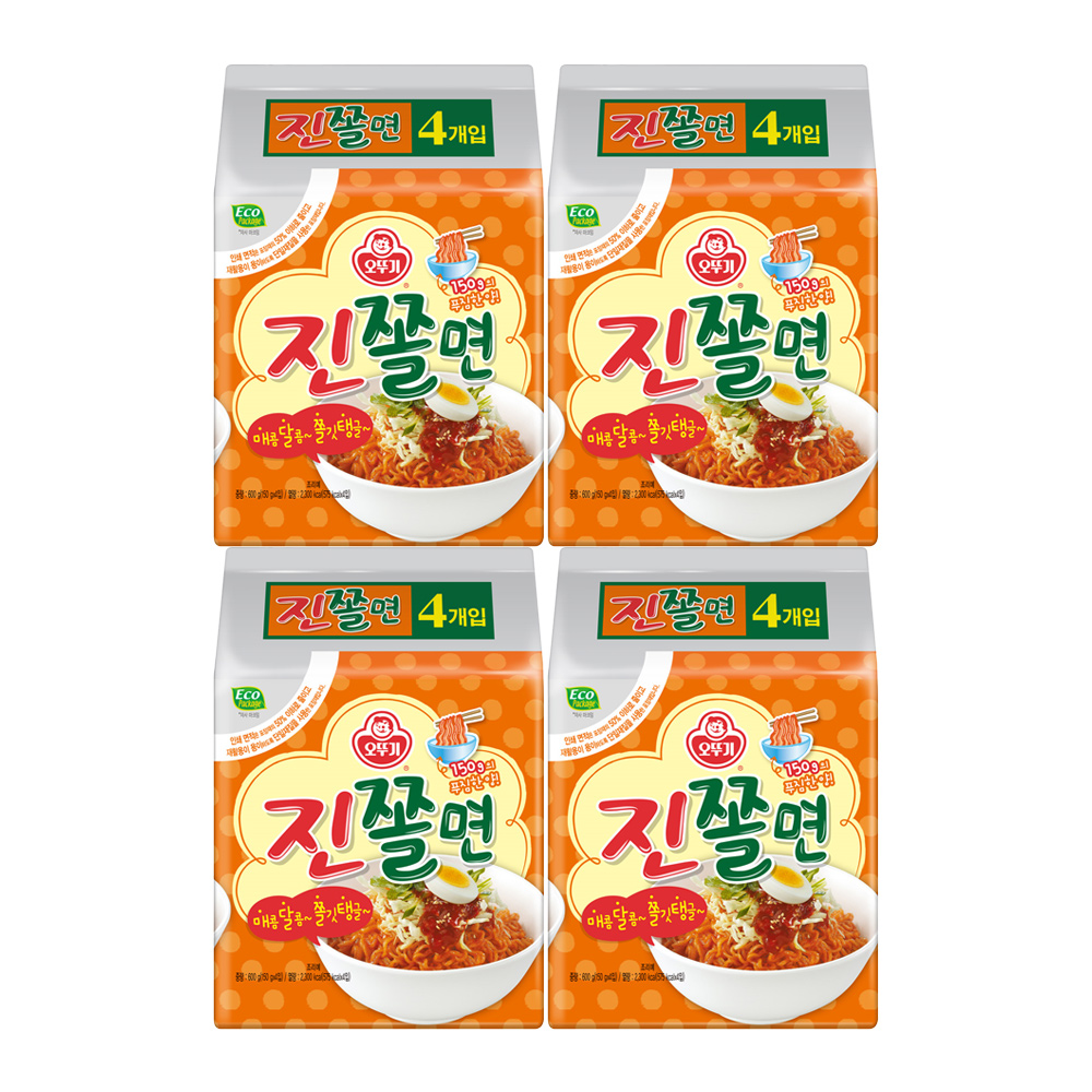 오뚜기 진쫄면 150g, 16개