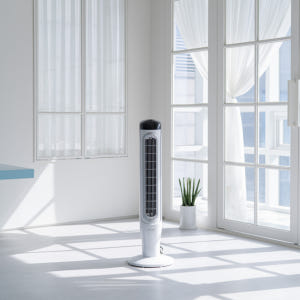 클래파 날개없는 선풍기 무풍 타워형 360도 회전 타워팬 개봉기 | 실사용 후기 - 상품 이미지 4