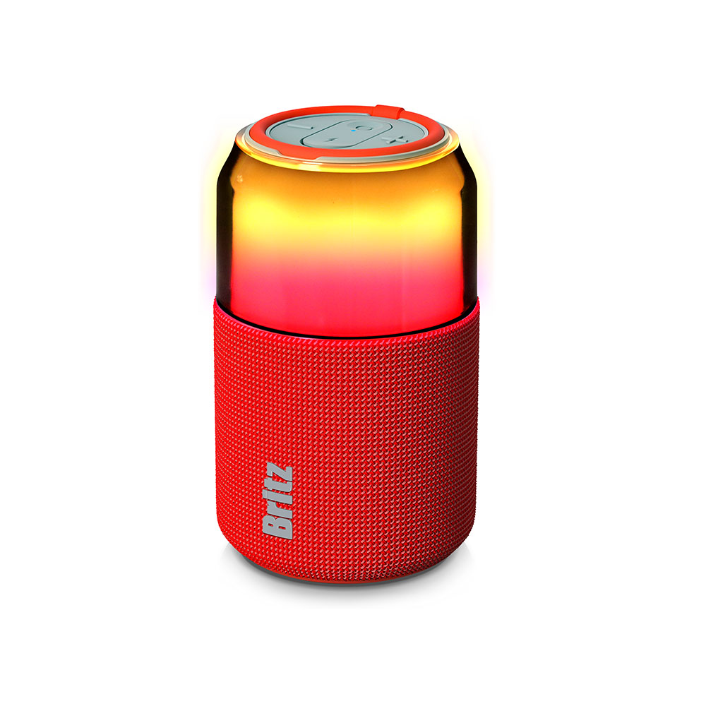 브리츠 TWS 포터블 블루투스 스피커 휴대용 아웃도어 캠핑용 BZ-TK1 레드