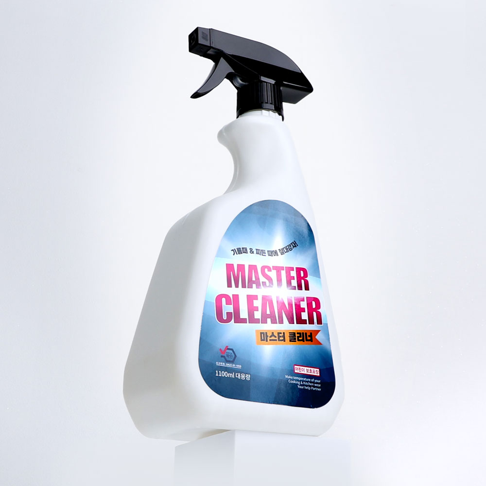 마스터클리너 초강력 찌든때제거제 욕실 후드 환풍구 기름때제거 오븐크리너 1100ml