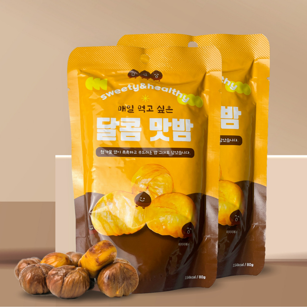 달콤 맛밤 80g X 5개 - 상세 이미지 2
