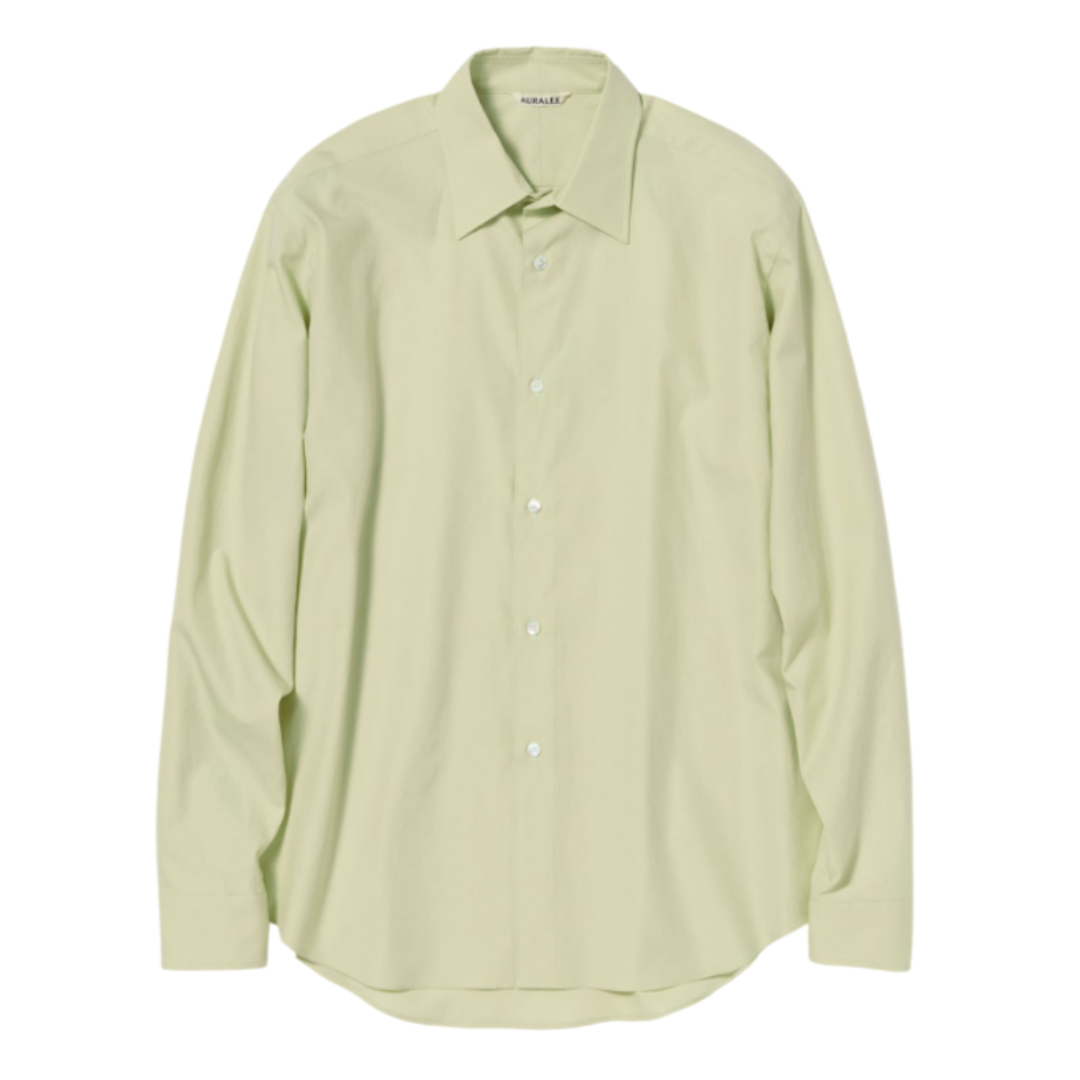 오라리 셔츠 WASHED FINX TWILL SHIRT 25SS - 메인 이미지