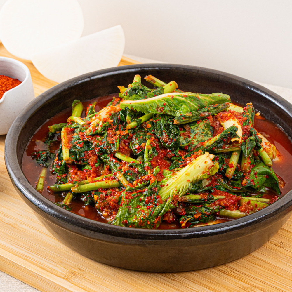 전라도식 열무 얼갈이 김치 2kg 국내산 당일제조 - 상세 이미지 2