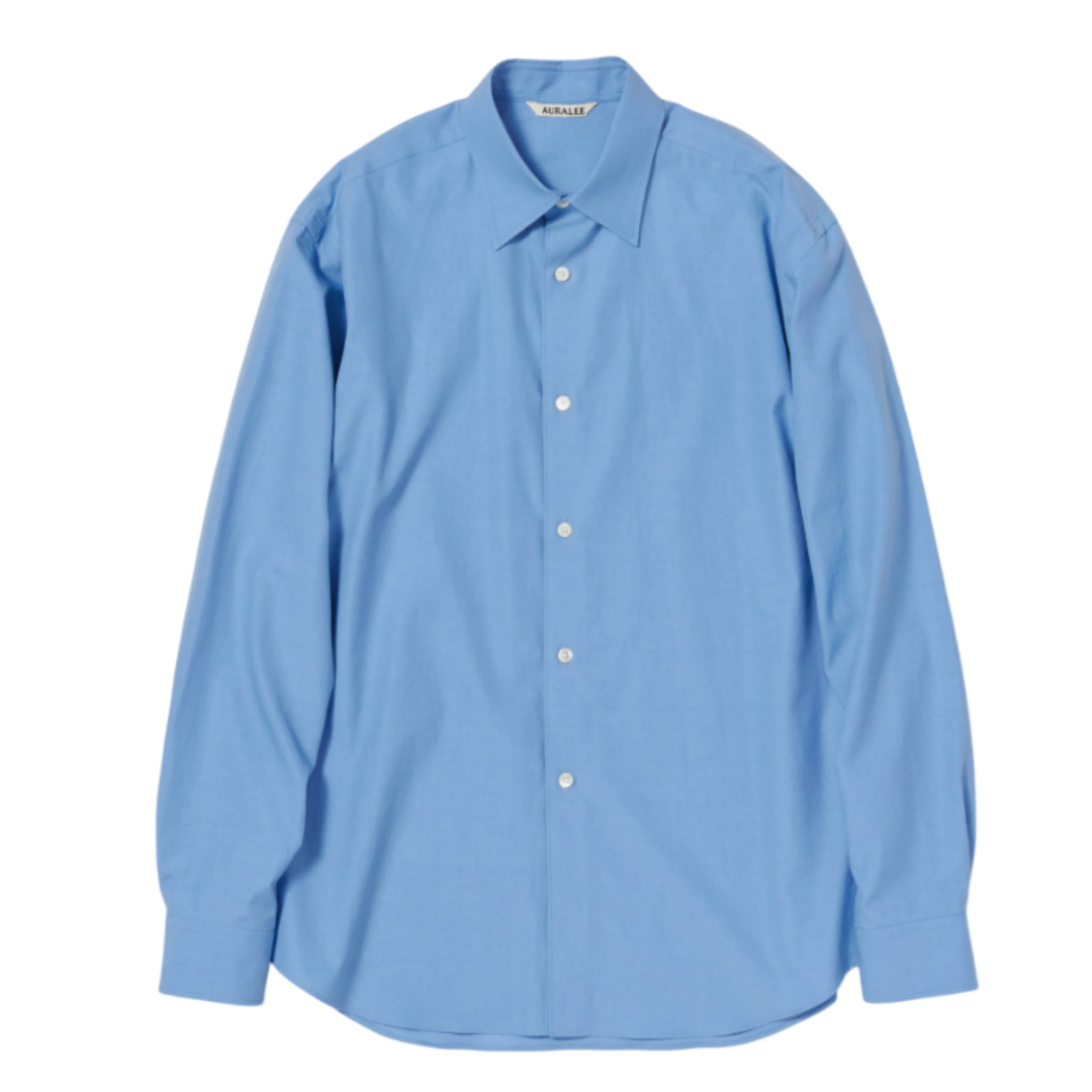 오라리 우먼즈 셔츠 WASHED FINX TWILL SHIRT 25SS - 메인 이미지