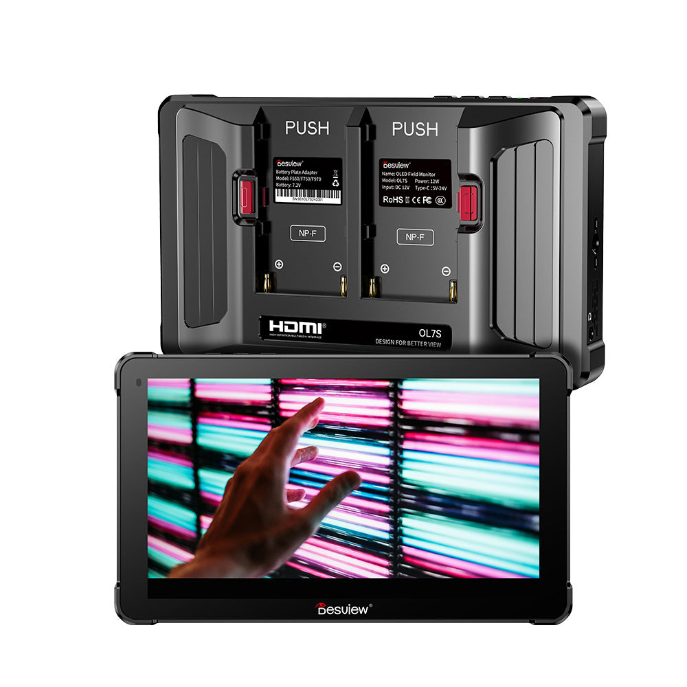 Desview OL7 1200nits 7인치 OLED 카메라 필드 모니터 3D LUT 4K - 상세 이미지 5