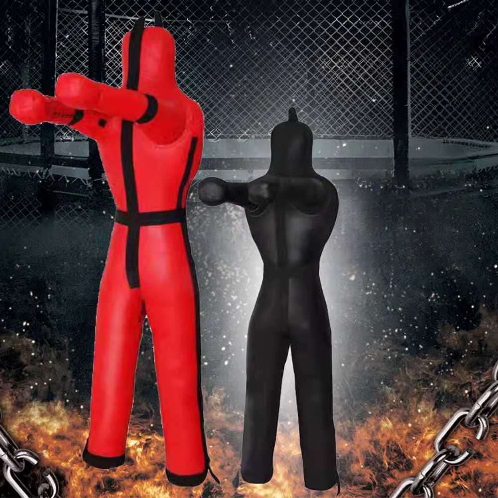 MMA 더미 스파링 마네킹 고중량 트레이닝 운동 기술 173CM-50KG가죽 - 상품 이미지