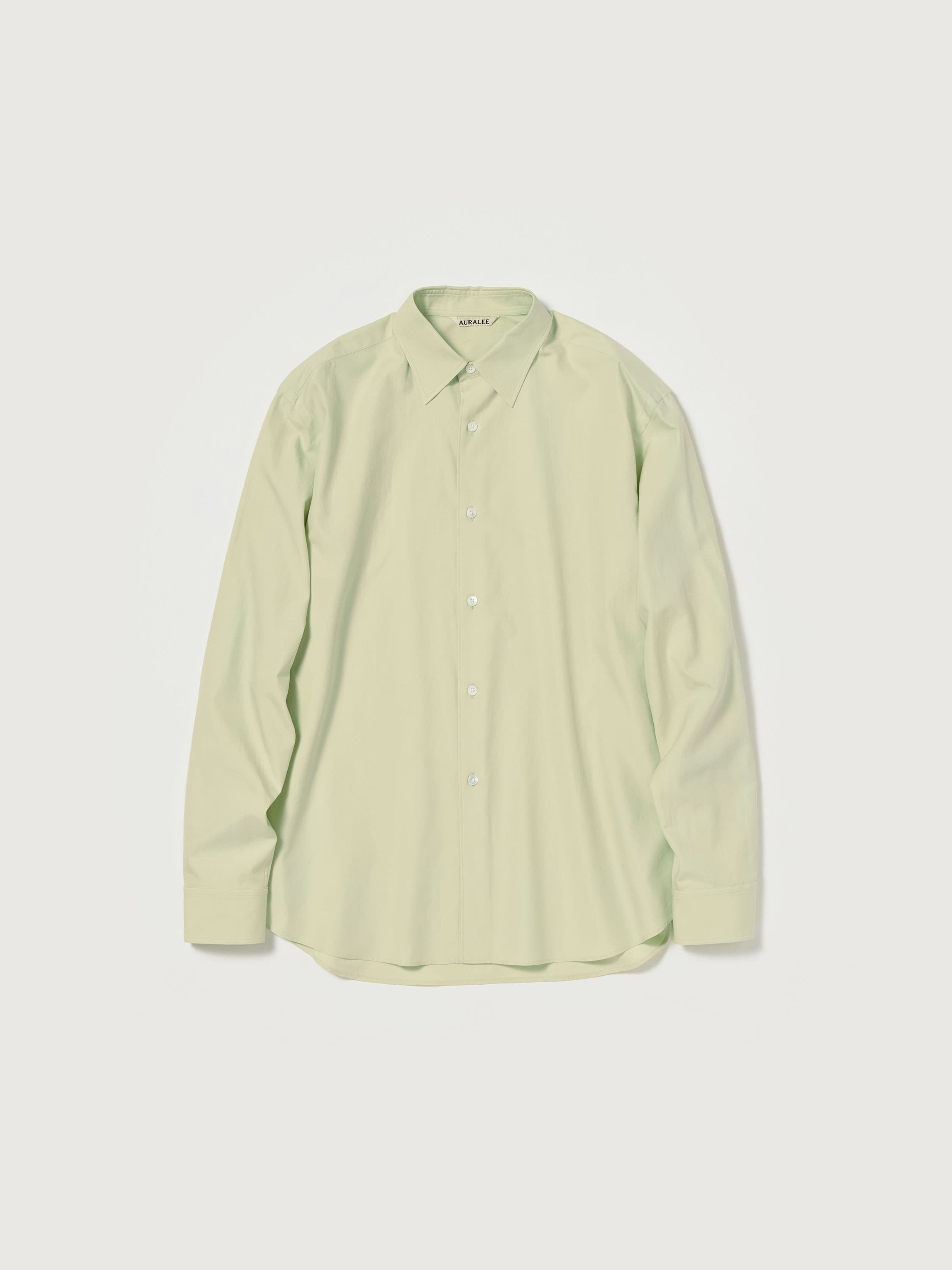 오라리 우먼즈 셔츠 WASHED FINX TWILL SHIRT 25SS - 상세 이미지 3