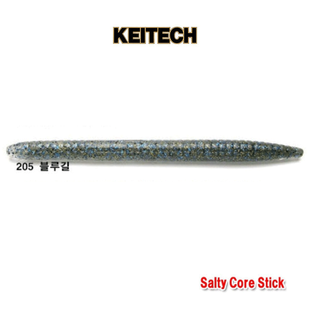 배스루어 케이텍 솔티코어 스틱 배스 루어 쉐드 소프트베이트 웜 205, 13.9cm - 상품 이미지