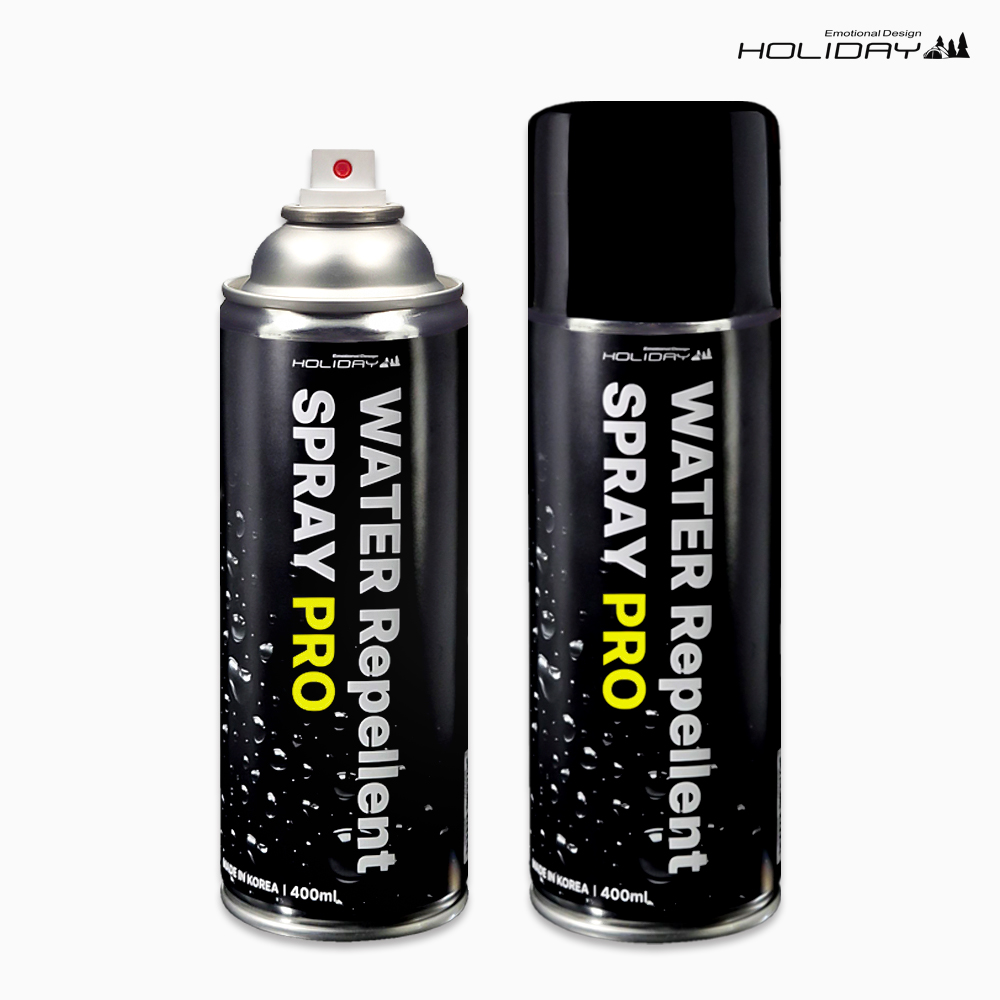 홀리데이 국산 텐트 타프 신발 섬유 발수 스프레이 400ml