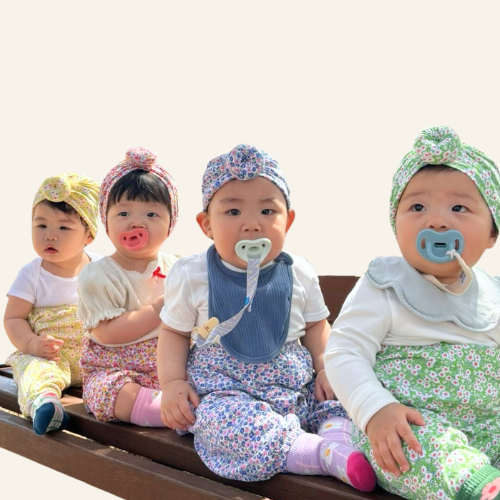 디어딜리 아기 고쟁이 바지 몸빼 유아 남아 여아 냉장고바지 여름 조거 긴바지 아기랑커플룩 등원룩 - 상세 이미지 2