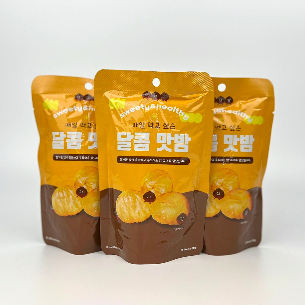 달콤 맛밤 80g X 5개 - 상세 이미지 5