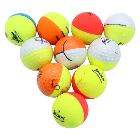 [중고]스릭슨 유니크에픽 디바이드 반반 혼합 골프 로스트볼 A급 10알 20알 30알