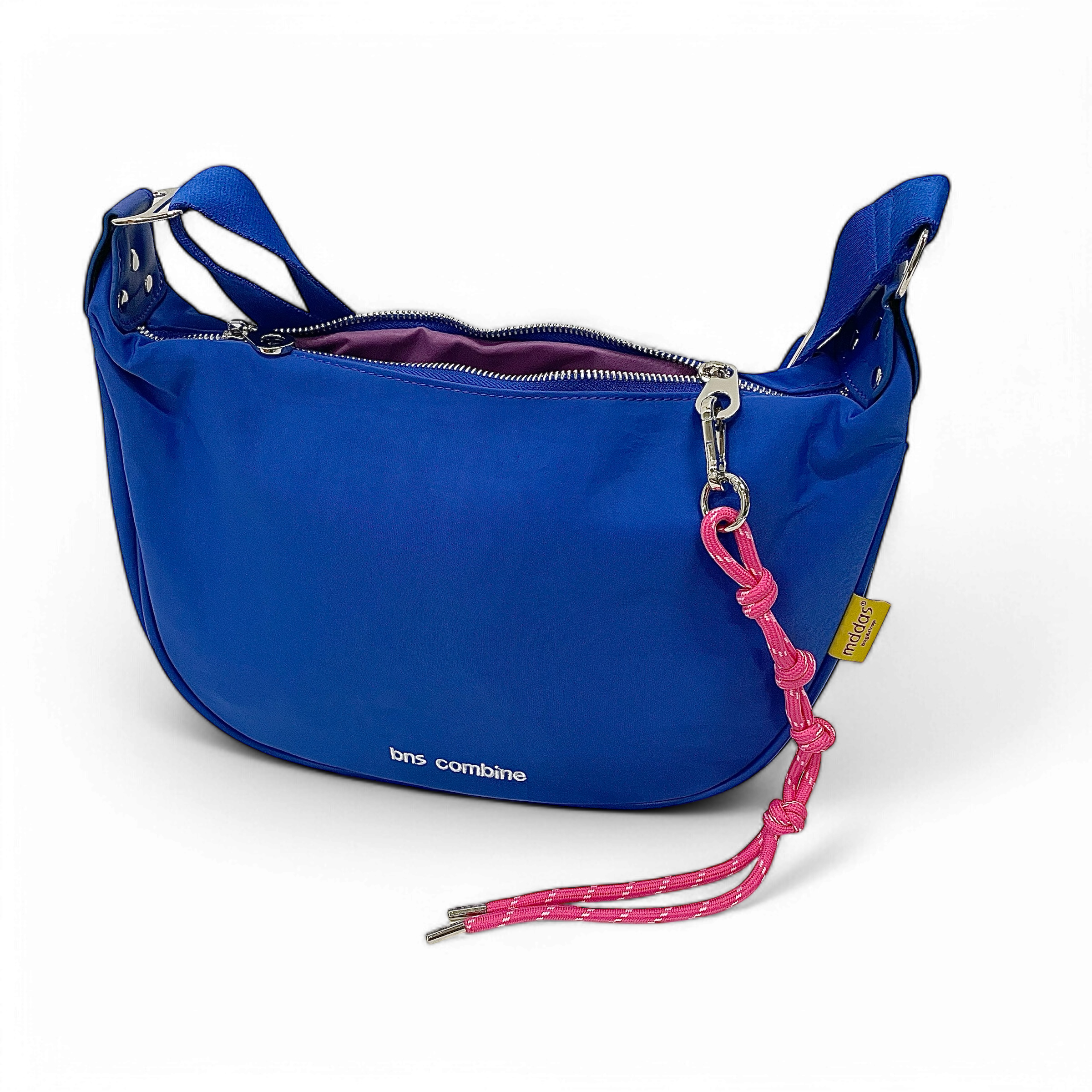 므떼즈 반달 여행용 크로스백 보부상 유럽여행가방 가벼운 나일론 슬링 크로와상백 방수 미니