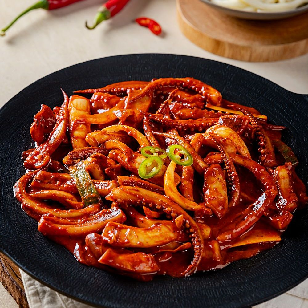 형닭마켓 매운 오징어볶음 감칠맛이 일품인 불오징어 팔당 450g 이미지 3