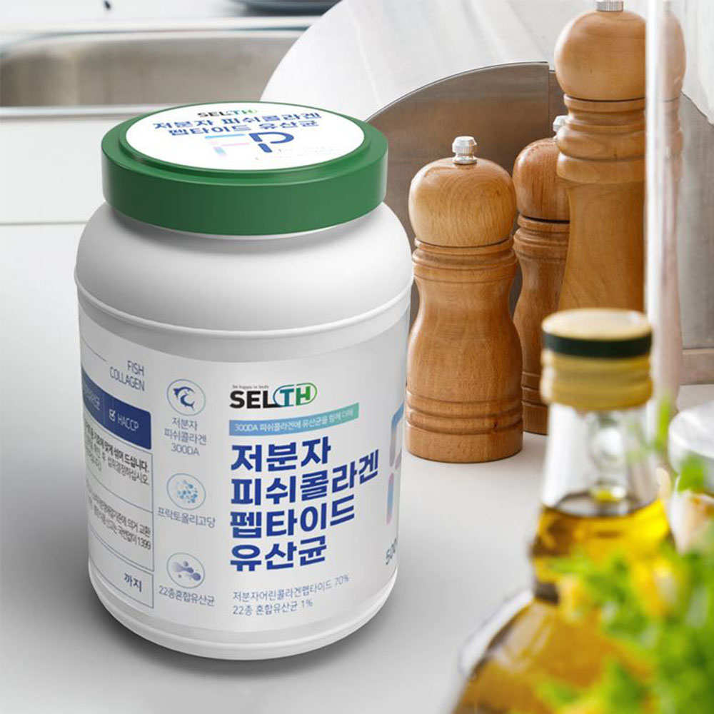저분자 피쉬콜라겐 펩타이드 500g 유산균 토핑재료 - 상품 이미지