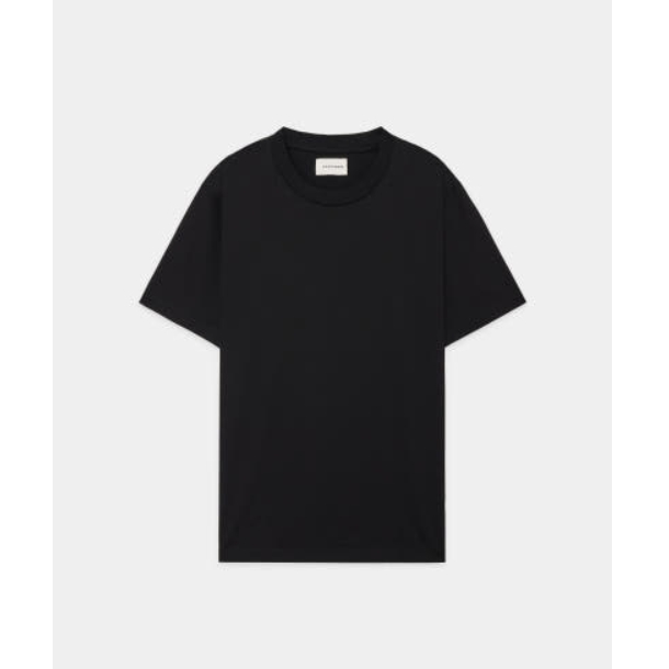 마카웨어 Markaware 오가닉 기자 니트 레귤러핏 티셔츠 A25A13CS03B - 상세 이미지 2