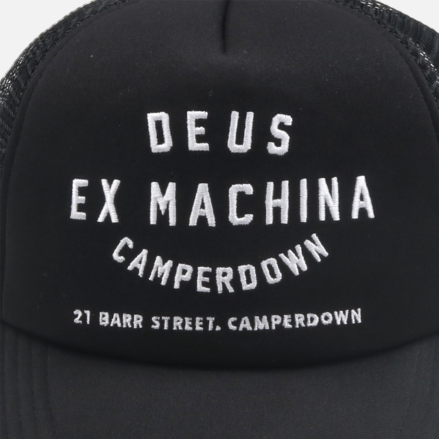 데우스 CAMPERDOWN ADDRESS TRUCKER 메쉬캡 DMA47621-BLK - 상세 이미지 2