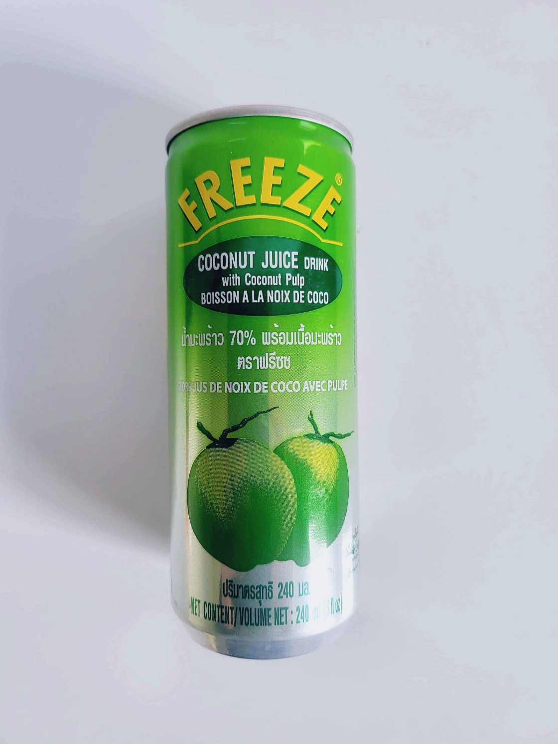 태국 음료 코코넛워터 프리즈 코코넛 주스 드링크, 240ml, 1개 - 상품 이미지