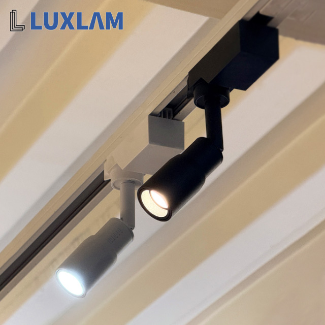 룩스램 LED 원통 레일등 인피니티 디밍 COB 5W 밝기조절 카페조명 주방조명 - 상품 이미지