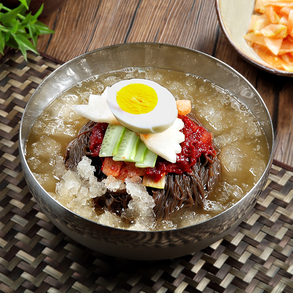 온누리 칡냉면 밀키트 재료 물냉면 3인분 세트 냉면김치 포함 - 상세 이미지 2