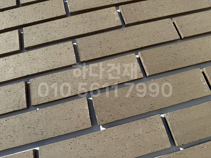 점토타일 전돌 SG베이지그레이 240x60x12T│파벽돌│하다건재